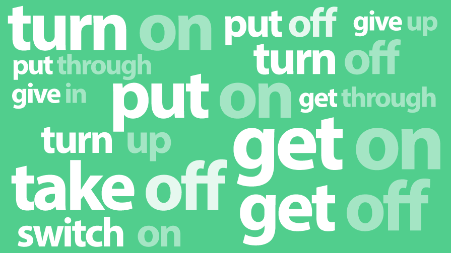 Los Phrasal Verbs - los temidos verbos compuestos ingleses